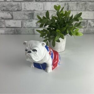 Royal Doulton "Jack the Bulldog", James Bond Skyfall, signed by Micheal Doulton.